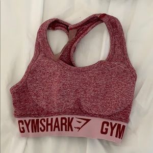 Gymshark beet marble sports bra